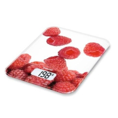 Balanza Beurer KS19BERRY, electr cocina cristal 5K