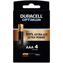 Pilas DURACELL AAALR03K4OPTIMUM Duracell Optimum -