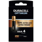 Pilas DURACELL AAALR03K4OPTIMUM Duracell Optimum -