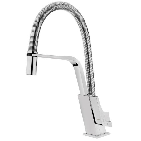 Grifo Teka IC939 cromo, diseño plano/pesquero,