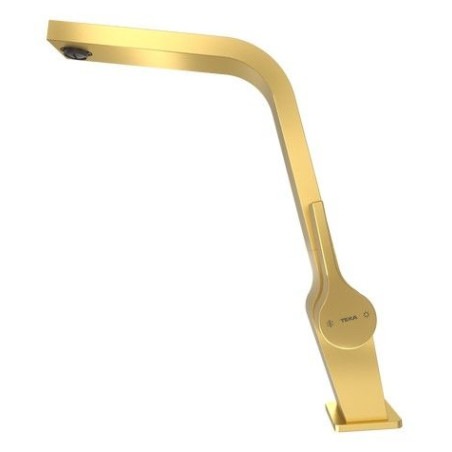 Grifo Teka ICC915 brass, diseño plano, dorado