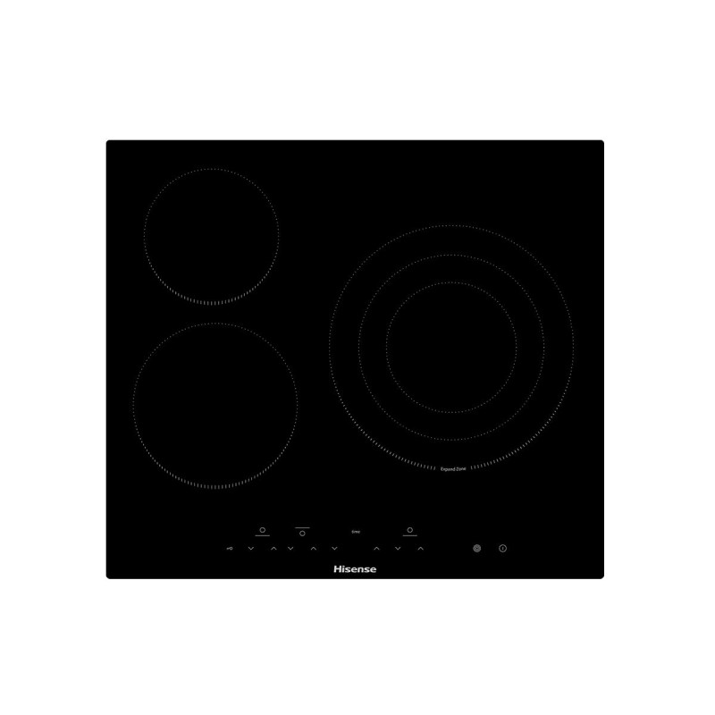 Vitroceramica Hisense E6322C, 3 zonas, 60cm Vitroceramica Hisense E6322C, 3 zonas, 60cm
