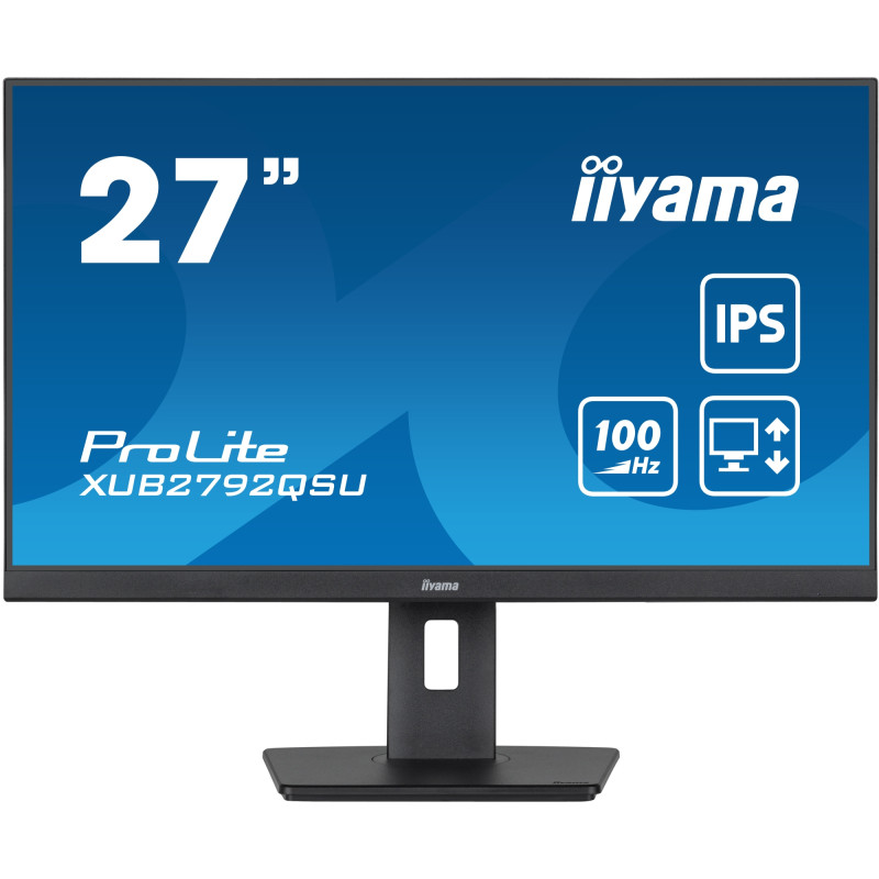 ProLite XUB2792QSU-B6 pantalla para PC 68,6 cm (27) 2560 x 1440 Pixeles Quad HD LED Negro
