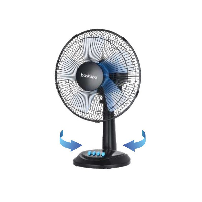 Ventilador Mesa Bastilipo ROCHE, 5 ASPAS, 30CM, 35