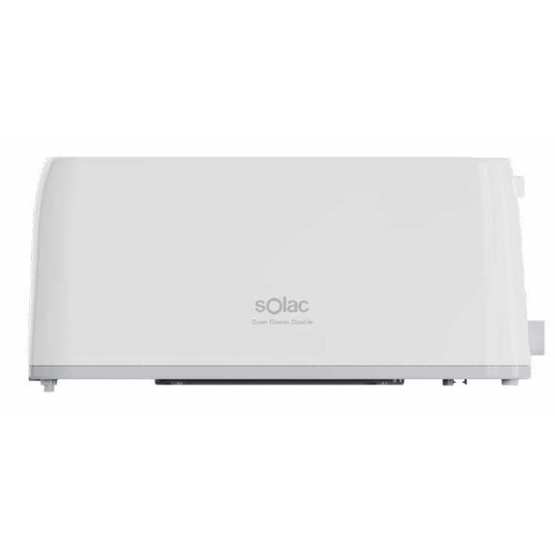 Tostador Solac TL5421, 1200w, 2 Ranuras XL, Blanco