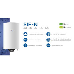 Termo electrico Aparici SIE050N, 50L, Triposiciona