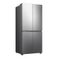 Frigo 4P Hisense RQ5P470SEIE, 179X80cm, E, Inox