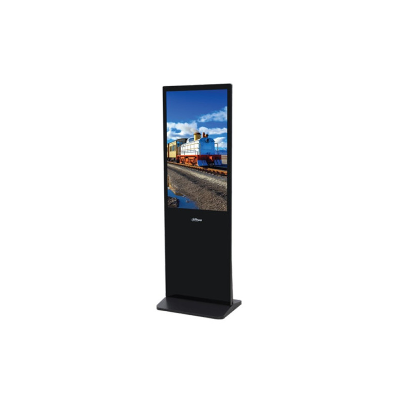 (DHI-LDV43-SAI400L-B3) DAHUA DISPLAY TOTEM 43 4K 2160X3840 / ANDROID 11 / 8MS / 320CD / 4+32GB / 2 X ALTAVOZ  5W / RJ45, USB, TF SLOT, HDMI, AUDIO IN, QUAD-CORE CORTEX-A55