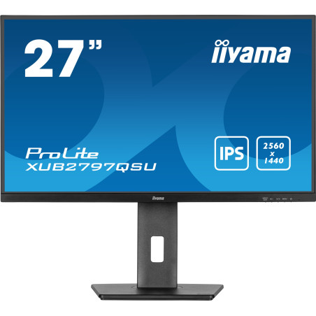 ProLite XUB2797QSU-B2 pantalla para PC 68,6 cm (27) 2560 x 1440 Pixeles Quad HD LED Negro