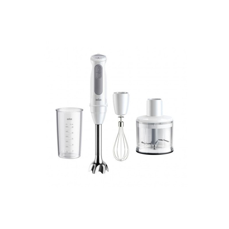 Batidora Brazo Braun MQ50236MWH, 1000w, accs
