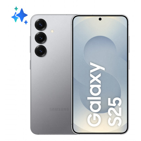 Galaxy S25 15,8 cm (6.2) SIM doble Android 15 5G USB Tipo C 12 GB 256 GB 4000 mAh Plata