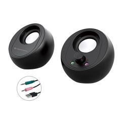 BJORN01B altavoz De 2 vías Negro Inalámbrico y alámbrico 10 W