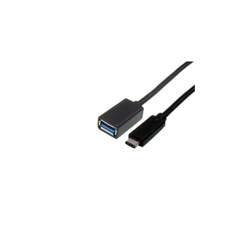 Conexión usb DCU 391190, 3.1 tipo c a af, 0.2m