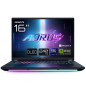AORUS MASTER 16 BZHC6PTE64SP ordenador portatil Intel Core Ultra 9 275HX Portátil 40,6 cm (16) WQXGA 32 GB DDR5-SDRAM 1 TB SSD NVIDIA GeForce RTX 5090 Wi-Fi 7 (802.11be) Windows 11 Pro Negro