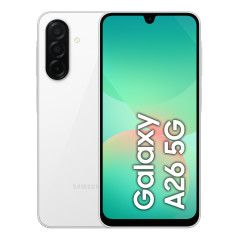 Galaxy A26 17 cm (6.7) Ranura híbrida Dual SIM Android 15 5G USB Tipo C 6 GB 128 GB 5000 mAh Blanco