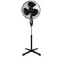 Ventilador pie Haeger SF16B012A, 40cm, cross black