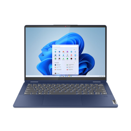 IdeaPad Flex 5 14ABR8 AMD Ryzen 7 5825U Híbrido (2-en-1) 35,6 cm (14) Pantalla táctil WUXGA 16 GB LPDDR4x-SDRAM 512 GB SSD Wi-Fi 6 (802.11ax) Windows 11 Home Español Azul