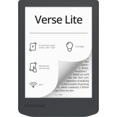 Verse Lite lectore de e-book Pantalla táctil 8 GB Wifi Gris
