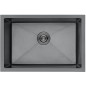 Fregadero Nova MILAN7044N, 70X44 Acero Negro