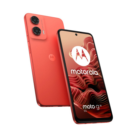 moto G35 5G 17,1 cm (6.72) SIM doble Android 14 USB Tipo C 8 GB 256 GB 5000 mAh Rojo