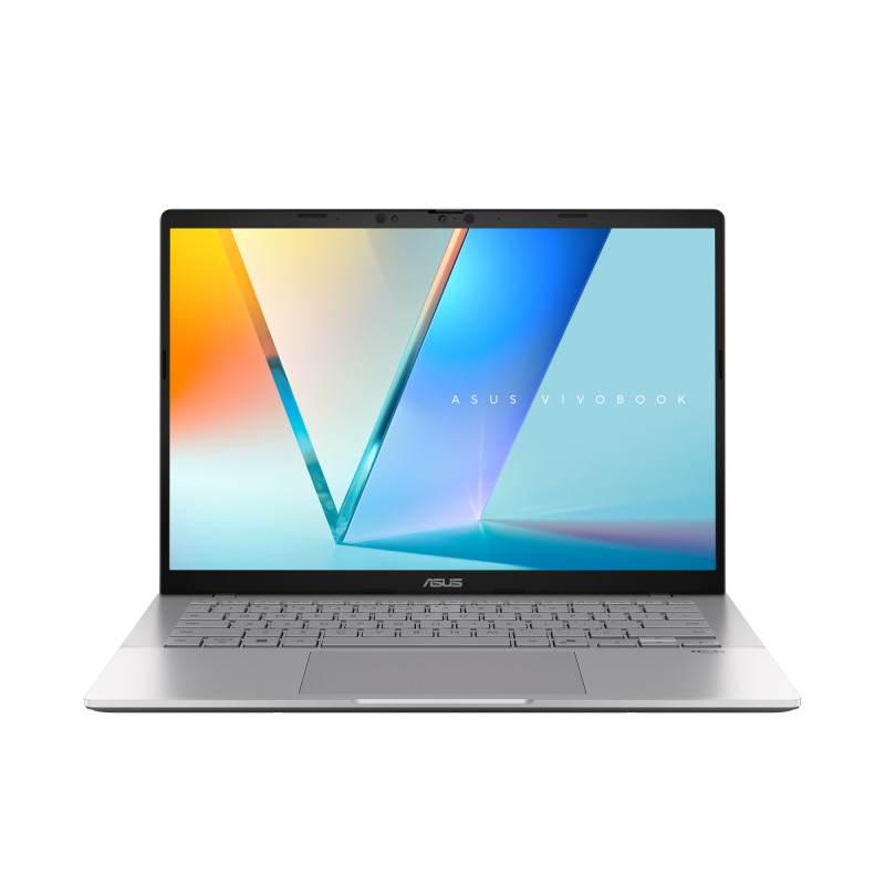 Vivobook S14 S3407QA-KP015W - Ordenador Portátil 14 WQXGA (Qualcomm Snapdragon X (X1-26-100), 16GB RAM, 1TB SSD, Qualcomm Adreno GPU, Windows 11 Home) Plata Fría - Teclado QWERTY español