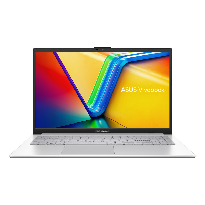 Vivobook Go 15 E1504GA-BQ886 - Ordenador Portátil 15.6 Full HD (Intel Core i3-N305, 8GB RAM, 512GB SSD, UHD Graphics, Sin Sistema Operativo) Plata Fría - Teclado QWERTY español