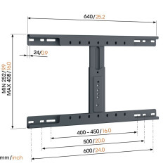 ADAPTADOR SOPORTE VOGELS PLADUR