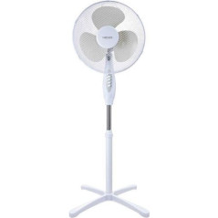 Ventilador pie Haeger SF16W011A, 40cm, cross white
