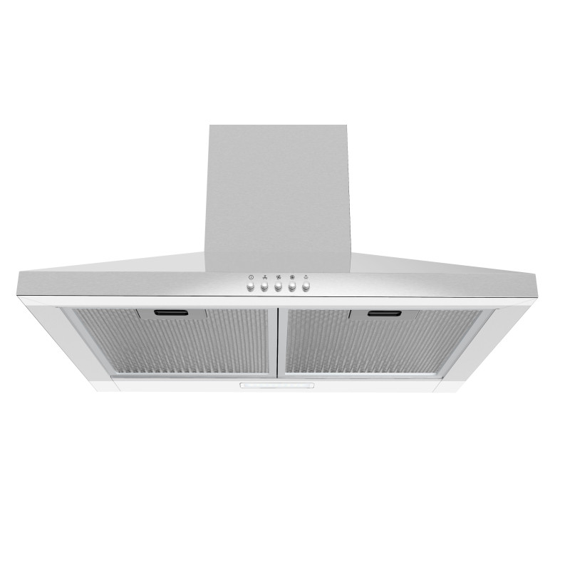 Campana Piramidal Midea MH60A17EM21SBEU, 60cm, 400