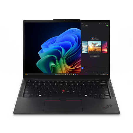ThinkPad T14s Gen 6 (Intel) Copilot+ PC Intel Core Ultra 7 258V Portátil 35,6 cm (14) WUXGA 32 GB LPDDR5x-SDRAM 1 TB SSD Wi-Fi 7 (802.11be) Windows 11 Pro Español Negro