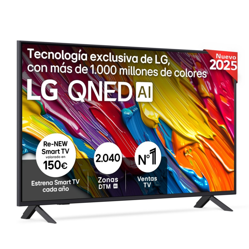 Tv LG 50QNED82A6B, 50\",  60Hz, 4K, Smart TV