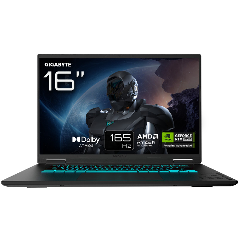 GAMING A16 Portátil  16, 165Hz WUXGA, Ryzen 7 260, RTX 5060, 32GB DDR5 5200MHz, SSD Gen4 de 1TB, DOS, Garantía de 2 años, Dolby Atmos, GAMING A16 3VHK3ES864SD