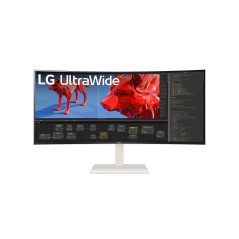 38BR85QC-W pantalla para PC 96,5 cm (38) 3840 x 1600 Pixeles UltraWide Quad HD+ LCD Blanco