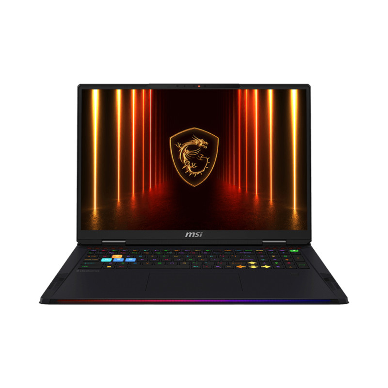 Raider 18 HX AI A2XWJG-459ES Intel Core Ultra 9 285HX Portátil 45,7 cm (18) UHD+ 64 GB DDR5-SDRAM 2 TB SSD NVIDIA GeForce RTX 5090 Wi-Fi 7 (802.11be) Windows 11 Home Negro