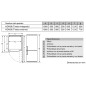 Combi Bosch KGN36VIED, E, 186x60x66, Puertas Acero