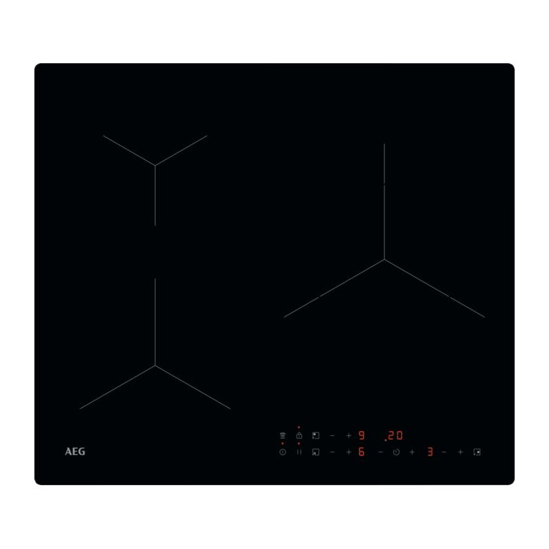 Induccion AEG TN63IP0BIB, 3 Zonas, 7,2Kw, H2H