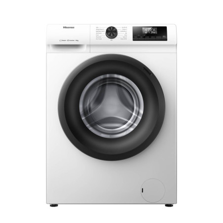Lavadora Hisense WF1Q1041BW, 10kg, 1400rpm, A, Bla
