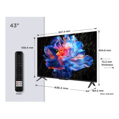 Tv TCL 43P6K, 43\", 4K / Google TV / Game Ac