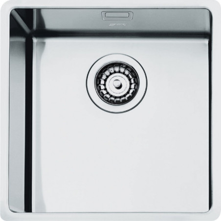 Fregadero Smeg VFU40SFR, 1C, Inox, 40x40x20, R15