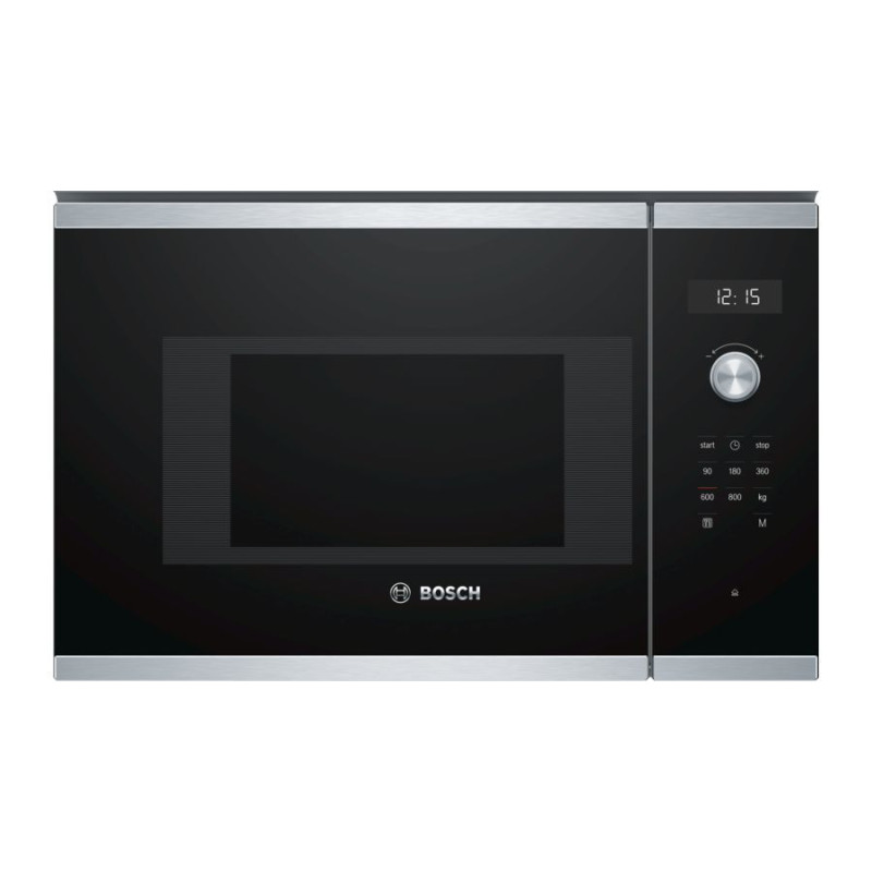Microondas Bosch BFL524MS0, 38cm, 20L, Integr.