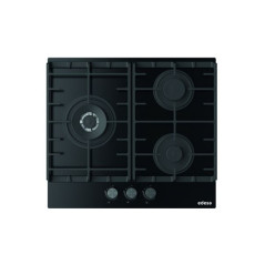 Encimera Edesa EGG6031TITRCIN, 3 fuegos, cristal g