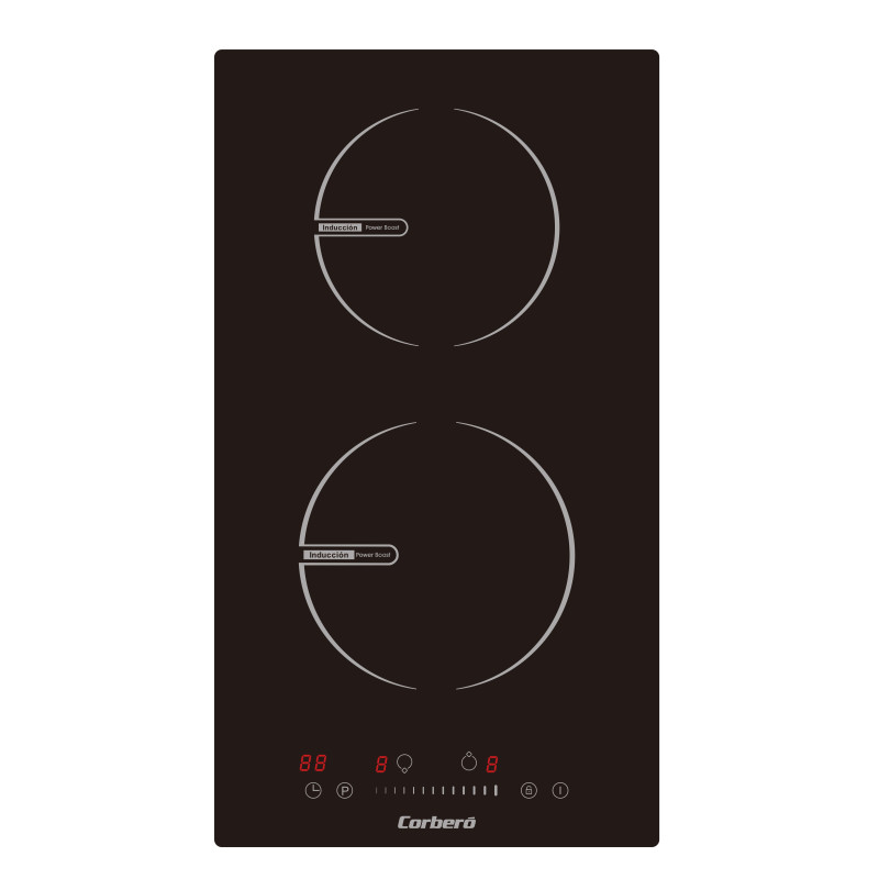 Induccion Corbero CCIG205D, 2 Zonas, Modular