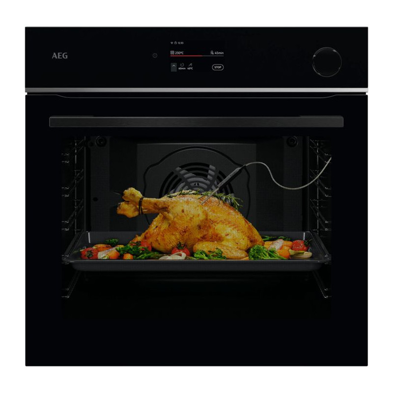 Horno AEG TR7PB73FSB, Multif.,72L, Vapor, Piroliti