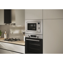 Microondas Candy CA20FMW7NG, 20L, Integr., Silver
