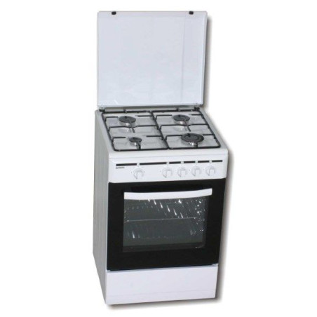 Cocina Rommer VCH455NAT, 4 fuegos, Natural