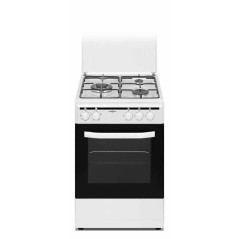 Cocina Vitrokitchen CB5535BBE, blanco, 3 fuegos, B