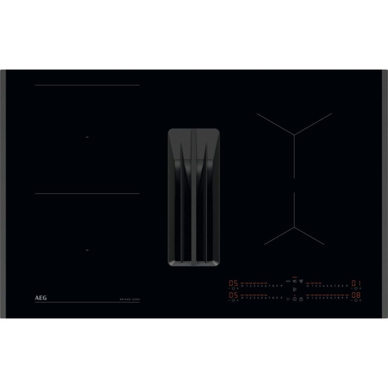 Induccion AEG TH84CB03FB, con extractor, 80cm