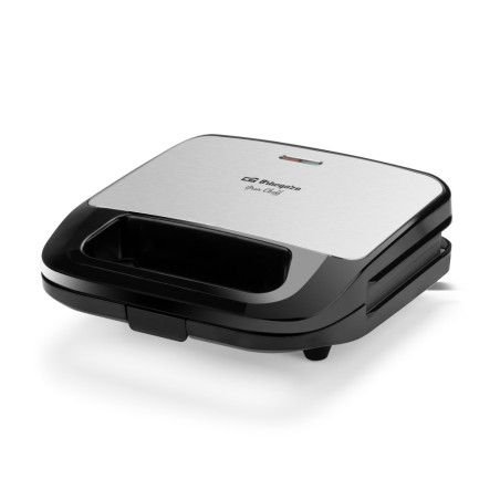 Sandwichera Orbegozo SW7260, 2 unds., inox, placal