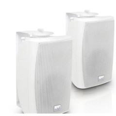 LD SYSTEMS INTEGRATION SERIE CONTRACTOR (LDCWMS42W100V) 4 2-WAY WALL MOUNT SPEAKER 100 V WHITE (PAIR) WARRANTY 2 YEARS (PU4)