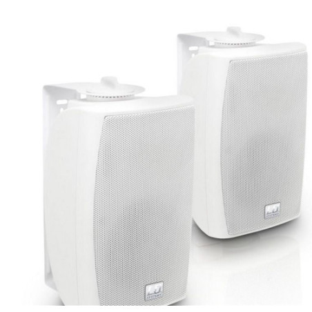 LD SYSTEMS INTEGRATION SERIE CONTRACTOR (LDCWMS42W100V) 4 2-WAY WALL MOUNT SPEAKER 100 V WHITE (PAIR) WARRANTY 2 YEARS (PU4)